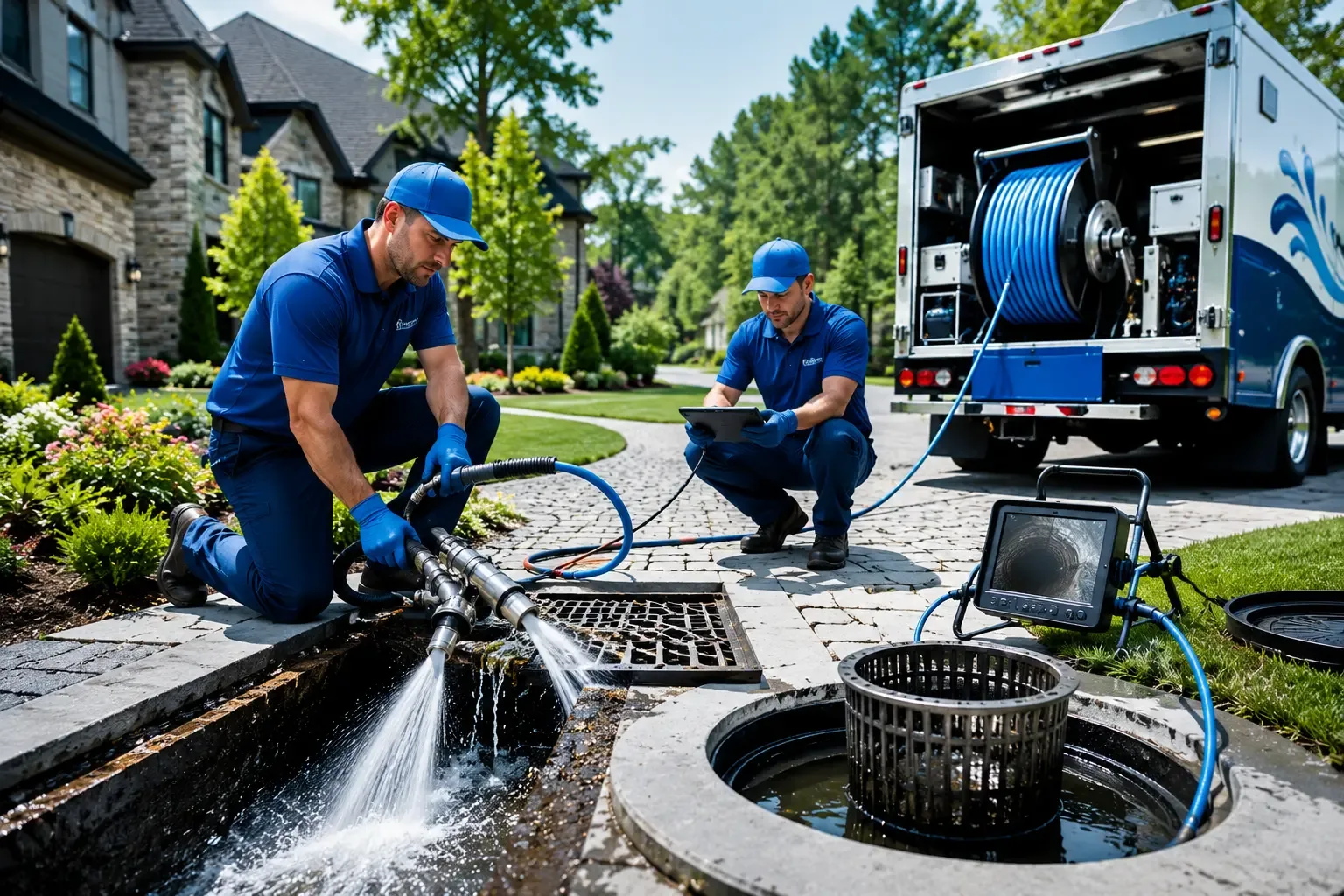 Local outdoor drain cleaning professionals in Orrick, MO